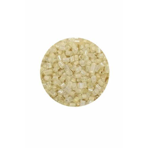 Kesme Cam Boncuk 2mm - 20 Gram - Şeffaf Krem -BNC339