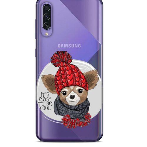 Zoologix (96) Samsung Galaxy A51 Şeffaf Kılıf Silikon Desenli