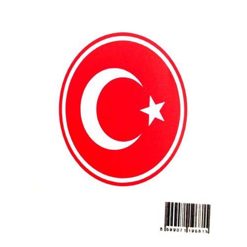 The Sticker Story Türk Bayrağı Tss0615 Kişileştirme Stickerı - 2 adet