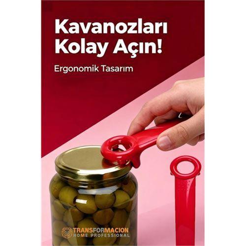 Kavanoz Açacağı Konserve Açacağı -Vakumlu Kapak Açma Aparatı 715704