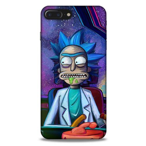 Apple Iphone 8 Plus Uyumlu Kılıf Rick And Morty (45) Liquid Air Kılıf Decoy