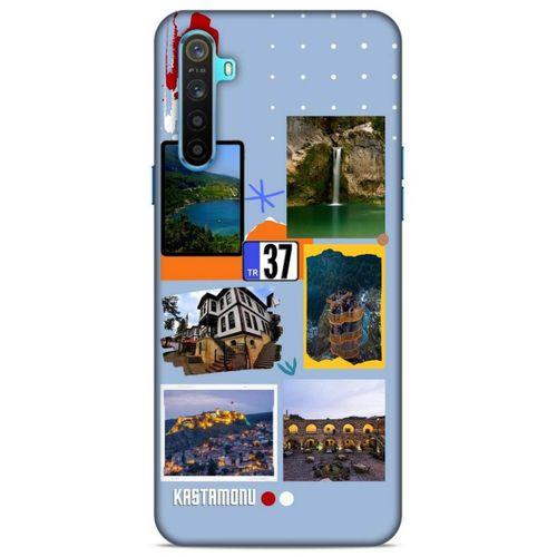Lopard Oppo Realme 6i Uyumlu Kılıf Şehirli ※ (37) Kastamonu Silicone Cover