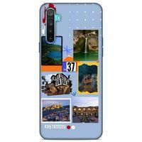 Lopard Oppo Realme 6i Uyumlu Kılıf Şehirli ※ (37) Kastamonu Silicone Cover