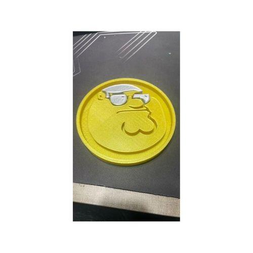 Peter Griffin S Madalyonu Fortnite 3D Baskı (Bu ürün Sadece Plastik parçadır - Almadan Önce Soru Sorabilirsiniz)