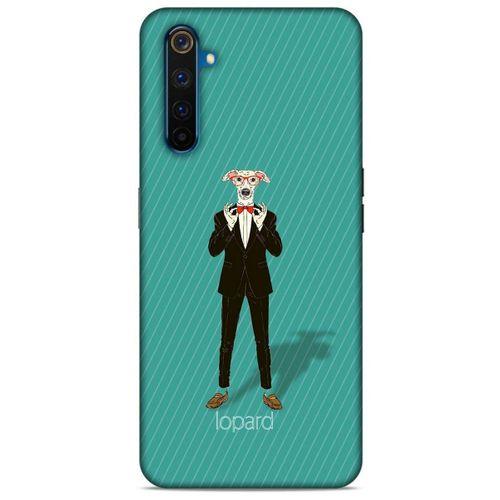 Oppo Realme 6 Kılıf FunnyMaX (12) Koruyucu Silikon Turkuaz Köpek