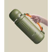 Shotay Durable Çelik Termos Matara 1500Ml Yeşil