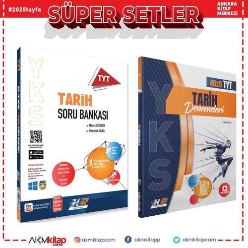 Hız ve Renk TYT Tarih Soru Bankası ve Deneme Seti 2 Kitap