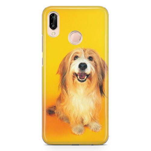 Huawei Nova 3e Kılıf Collie Arka Kapak Koruma Desenli Full Koruyucu