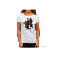 Avengers Infinity Paint Splatter Beyaz Kadın Tişört