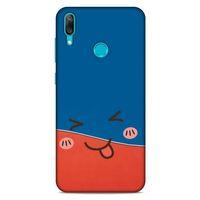 Emojix (43) Huawei Y7 Prime 2019 Kılıf Silikon Kapak Desenli