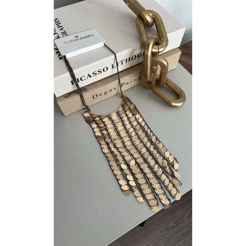 Pullu Kolye - Altın