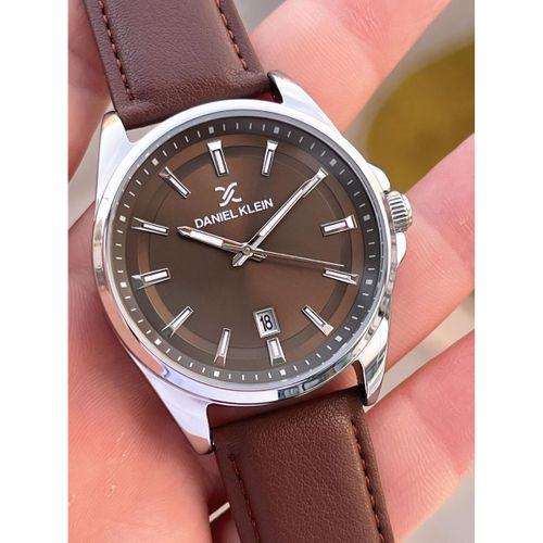 Daniel Klein Deri Kordon Takvimli Kadran 2 Yıl Garantili 3 Atm Dayanıklı Erkek Kol Saati E140036-4