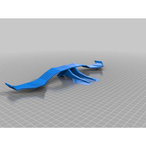 Mini Araç Spoileri 3D Baskı (Bu ürün Sadece Plastik parçadır - Almadan Önce Soru Sorabilirsiniz)