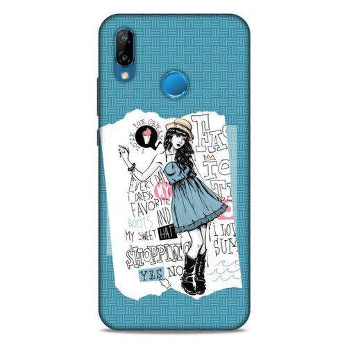 Sokak Modası 50 Huawei P20 Lite Kılıf Desenli Silikon