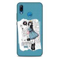 Sokak Modası 50 Huawei P20 Lite Kılıf Desenli Silikon