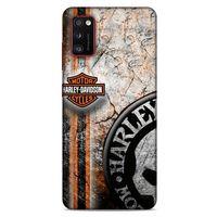 Samsung Galaxy A41 Uyumlu Kılıf Motorsiklet (11) Tam Koruma Harley Davidson