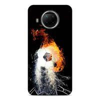 Lopard Xiaomi Redmi Note 9 Pro 5G Uyumlu Kılıf FireX (35) Fit Design Kılıf Futbol