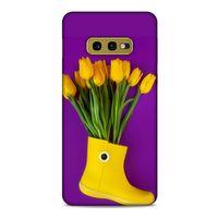 Samsung Galaxy S10e Uyumlu Kılıf Mor Delisi (44) Tough Armor Kılıf Bot