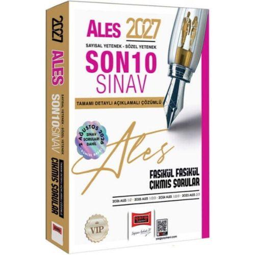 2027 ALES Sayısal Sözel Yetenek Son 10 Sınav Fasikül Çıkmış Sorular 2 Ağustos Sınav Soruları Dahil Yargı Yayınları
