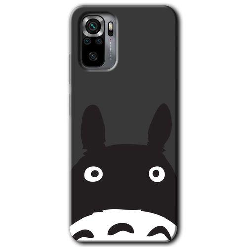 MRCİLETİSİM Xiaomi Redmi Note 10s Kılıf HD Desen Baskılı Arka Kapak + Temperli Cam - Şaşkın Eşek