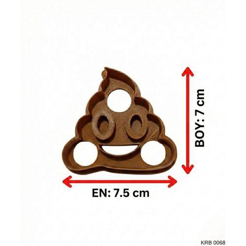 Emoji Figürlü Kurabiye Kalıbı ve Hamur Kesici – Mizah Temalı Şeker Hamuru ve Oyun Hamuru İçin Tek Parça Kalıp