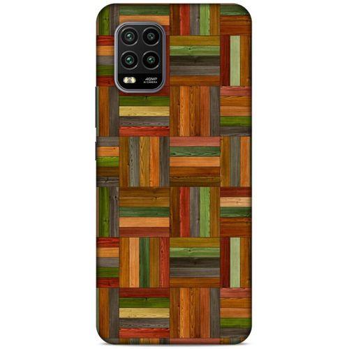 Lopard Xiaomi Mi 10 Lite Uyumlu Kılıf Wood'X (21) Koruyucu Kapak Baskılı