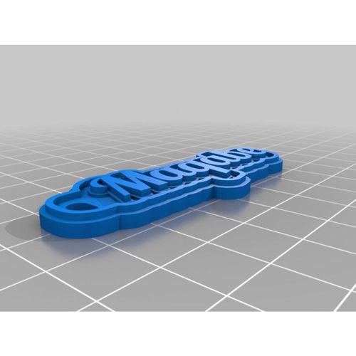 My Customized Multiline Tag Or Keychain (Bu ürün Sadece Plastik parçadır - Almadan Önce Soru Sorabilirsiniz)