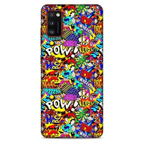 Lopard Samsung Galaxy A41 Uyumlu Kılıf Graffitix (33) Hybrid Kılıf