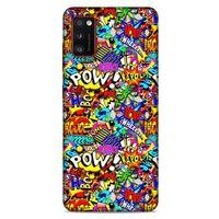 Lopard Samsung Galaxy A41 Uyumlu Kılıf Graffitix (33) Hybrid Kılıf