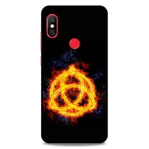 Lopard Xiaomi Mi A2 Lite Uyumlu Kılıf FireX (17) Tasarım Kılıf Acid