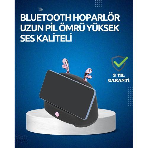 Akıllı Kablosuz Telefon Tutucu Ve Stereo Hoparlör – Kolay Kullanım Ve Yüksek Ses Kalitesi