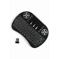 Kablosuz Türkçe Q Klavye Rgb Işıklı Televizyon Ps3 Dokunmatik Mouse