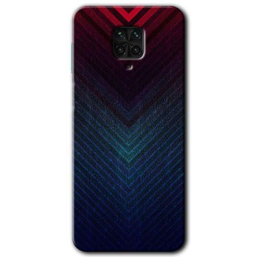 BeRa Aksesuar Xiaomi Redmi Note 9 Pro Kılıf Baskılı Kapak - Abstract 4 +Tam Kaplayan Mat Seramik