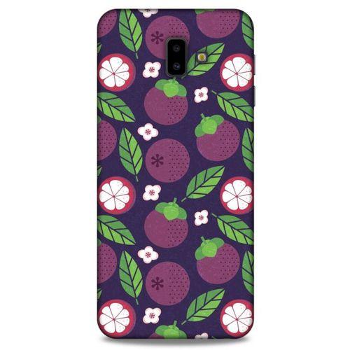 Frutix Mangosteen 01 Samsung Galaxy J6 Plus Kılıf Desenli Silikon