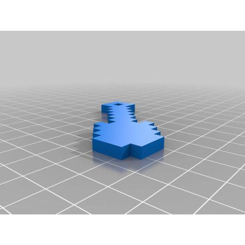 Minecraft Kürek 3D Baskı (Bu ürün Sadece Plastik parçadır - Almadan Önce Soru Sorabilirsiniz)