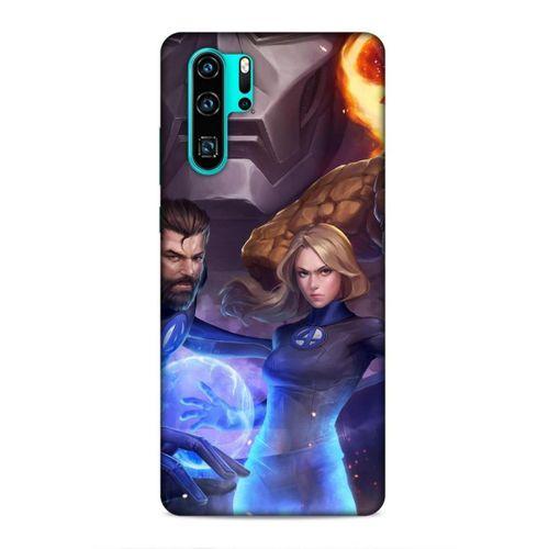 Huawei P30 Pro Uyumlu Kılıf BMovie (48) Bumper Kılıf Taş Adam