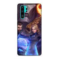 Huawei P30 Pro Uyumlu Kılıf BMovie (48) Bumper Kılıf Taş Adam