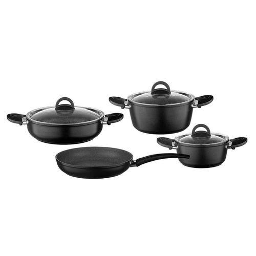 Leggno NEO2121SET04 7 Parça Granit Set (18 Cm & 22 Cm Derin Tencere)