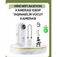 1080p Wifi Spor Kamerası Su Geçirmez Mini Aksiyon Kamera