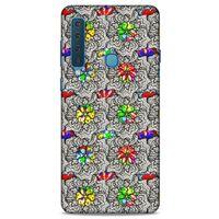Graffitix (16) Desenli Silikon Kapak Samsung Galaxy A9 2018 Kılıf