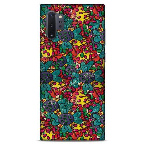 Lopard Samsung Galaxy Note 10 Plus Uyumlu Kılıf Soyut Sanat (29) Baskılı Arka Koruma Kılıfı