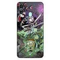 Samsung Galaxy M40 Uyumlu Kılıf Rick And Morty (25) Antişok Kapak Tricia Lange