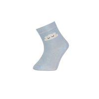 Bibaby Bibaby Desenli Bamboo 2Li Çorap 68384 Taş-Mavi
