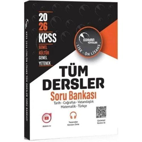 2026 KPSS Lise Ön Lisans Tüm Dersler Soru Bankası Doktrin Yayınları