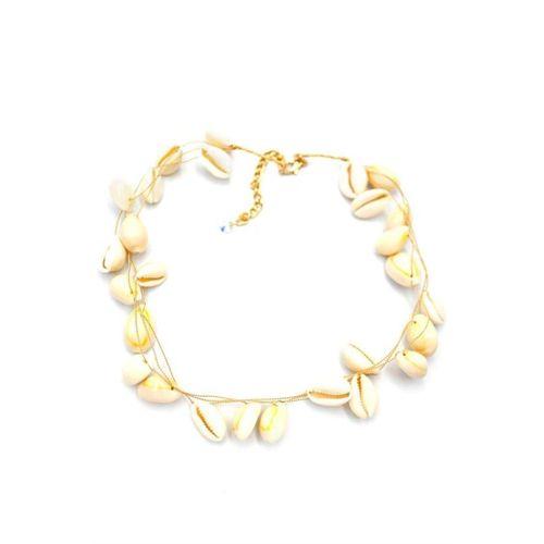 Deniz Kabuğu Kolye - Beyaz