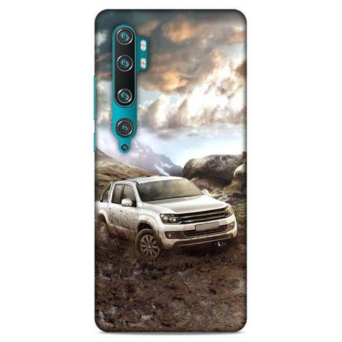 Lopard Xiaomi Mi Cc9 Pro Uyumlu Kılıf PickUpX (38) Neo Hybrid Kılıf Gri Amarok