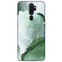 Oppo A5 2020 Uyumlu Kılıf Yeşil Delisi (2) Kabı Ördek yeşili
