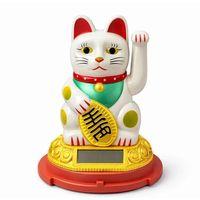Güneş Enerjili Sallanan Şans Kedisi - Maneki Neko Alk4520