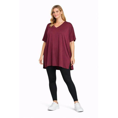 ALEXANDERGARDI YIRTMAÇLI BÜYÜK BEDEN TUNİK (B26-00346)