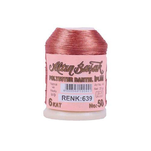 3 Adet Altınbaşak Oya ve Dantel İpi 20 gr - Royaleks - No: 639